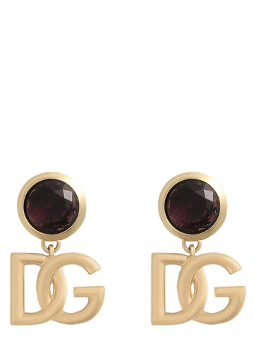 Gold Brass Earrings