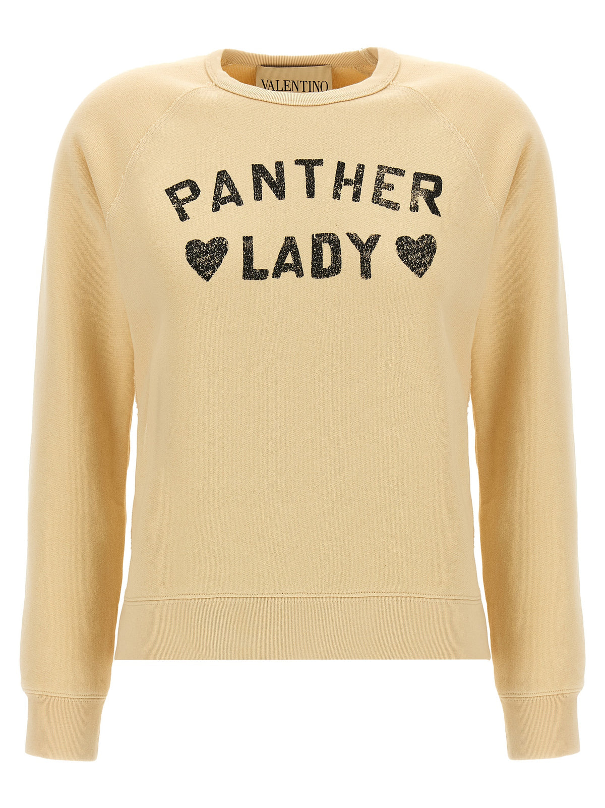 Beige Cotton Sweatshirt