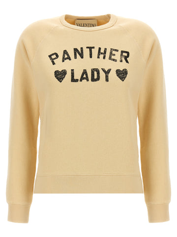 Beige Cotton Sweatshirt