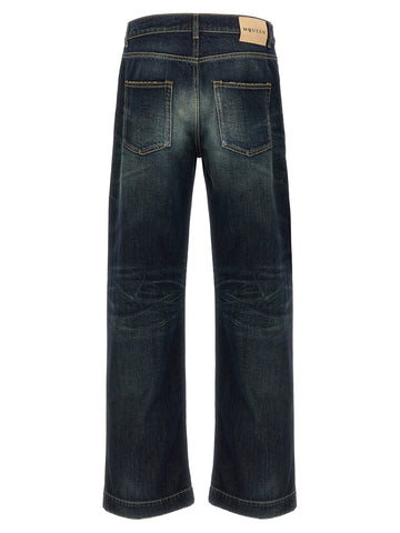 Blue Cotton Jeans Denim