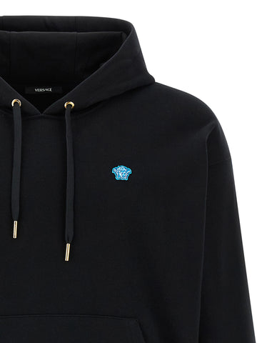 Black Cotton Sweatshirt
