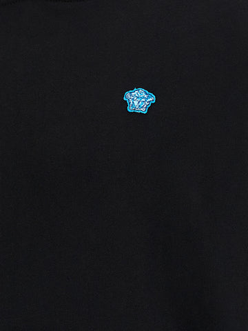 Black Cotton Sweatshirt