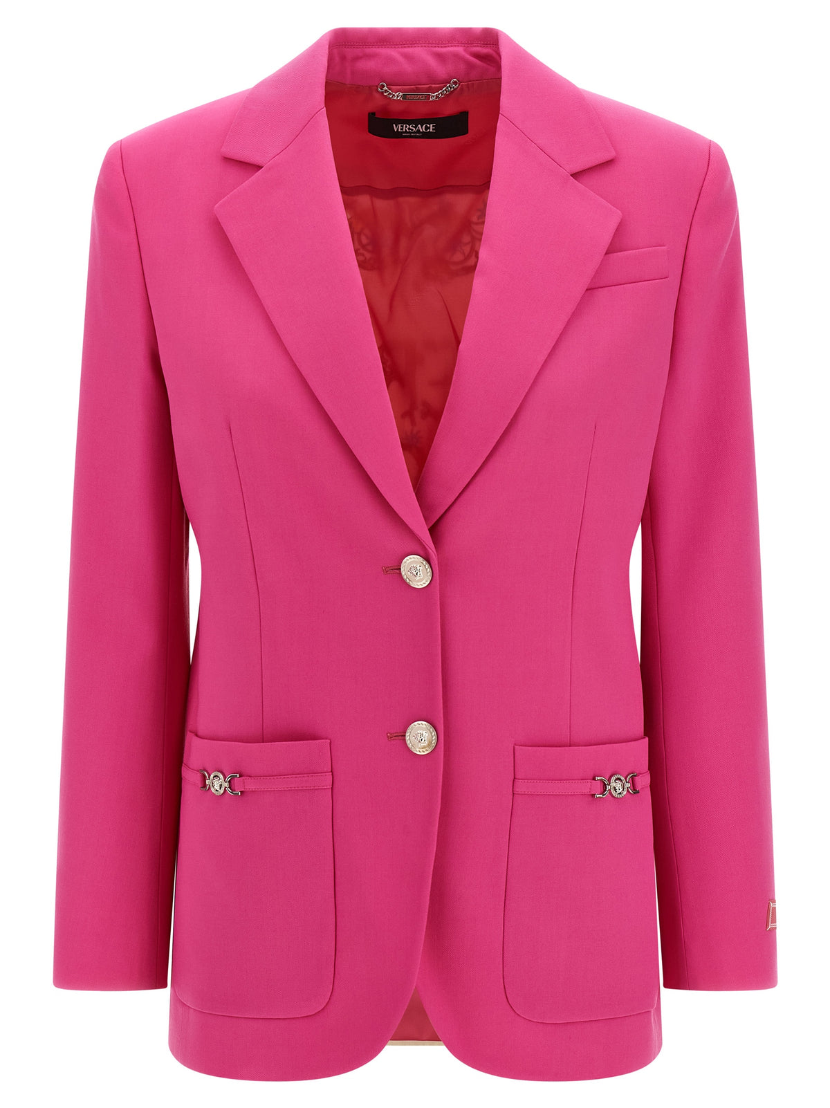 Fuchsia Virgin Wool Blazer