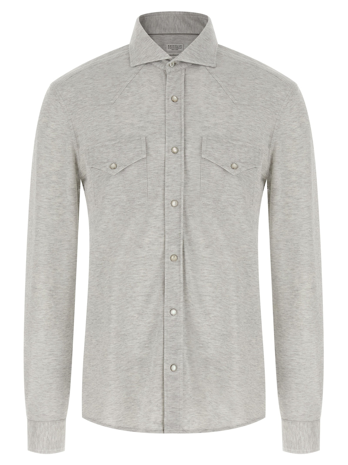 Gray Cotton Blouse
