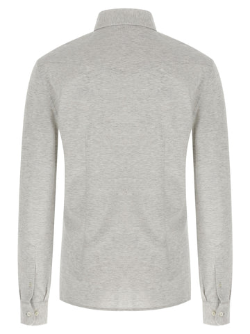 Gray Cotton Blouse