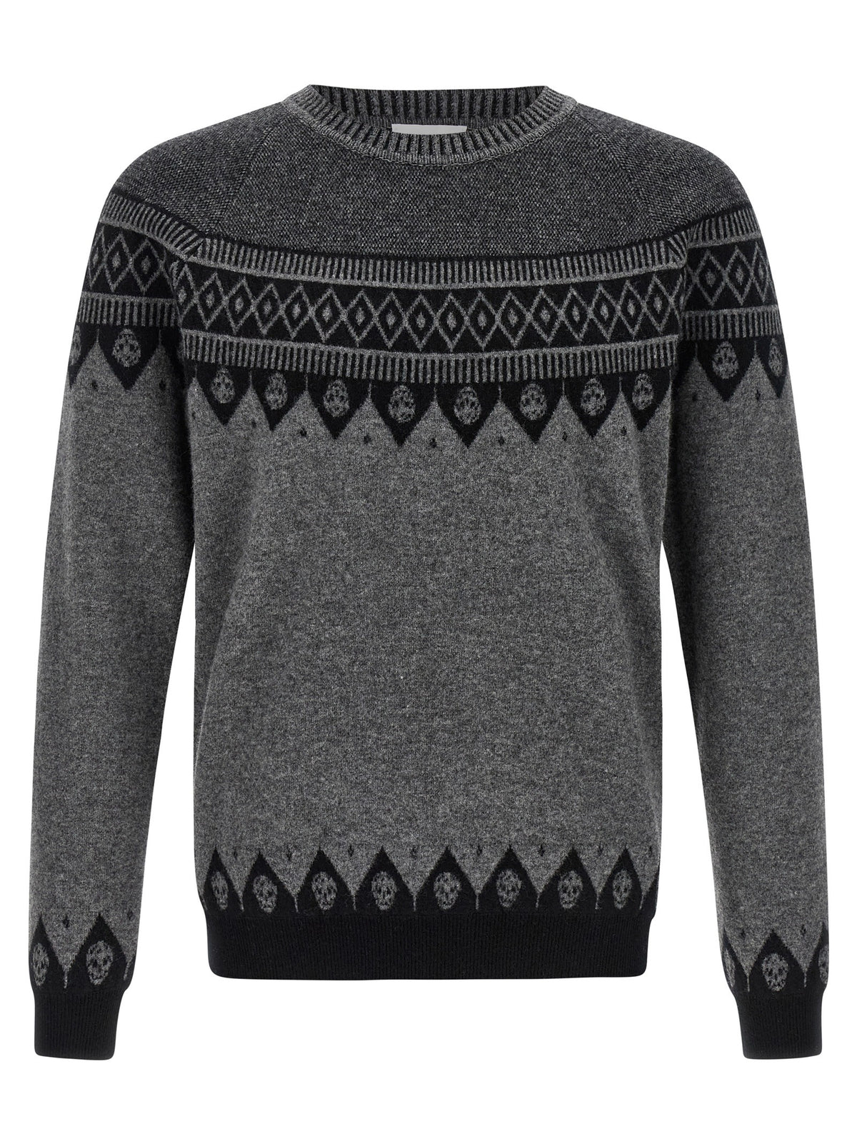 Gray Wool Cardigan
