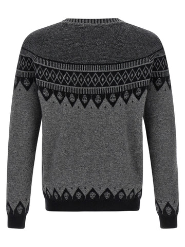 Gray Wool Cardigan