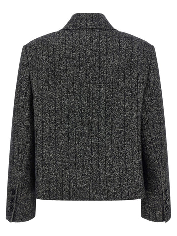 Bicolor Elastane Blazer