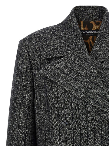 Bicolor Elastane Blazer