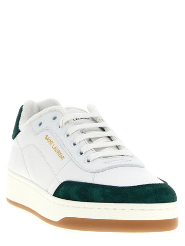 Bicolor Calfskin Low Top Sneakers