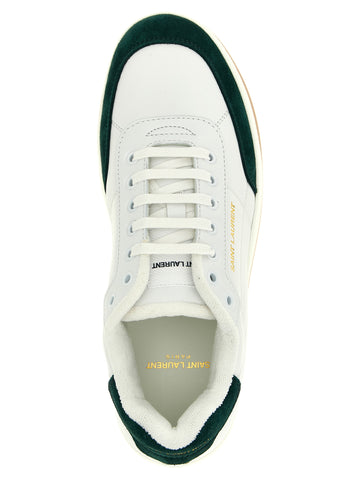 Bicolor Calfskin Low Top Sneakers
