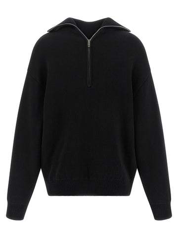 Black Cotton Cardigan