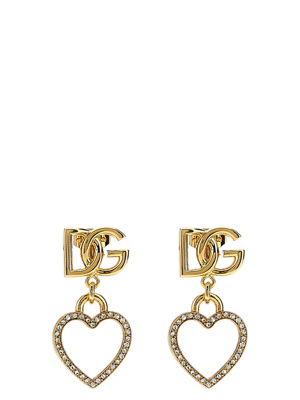 Gold Brass Earrings