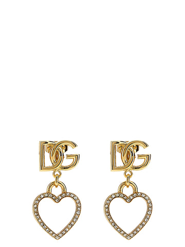Gold Brass Earrings