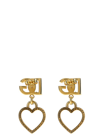 Gold Brass Earrings