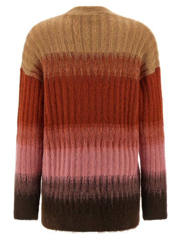 Multicolor Wool Cardigan