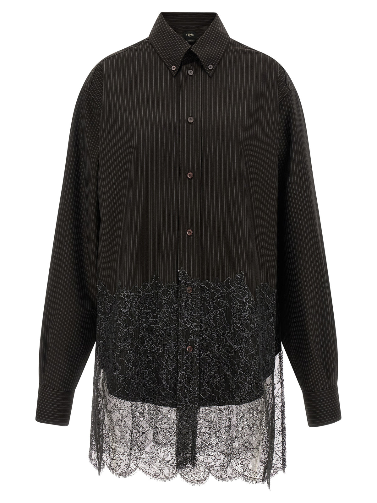 Brown Virgin Wool Blouse