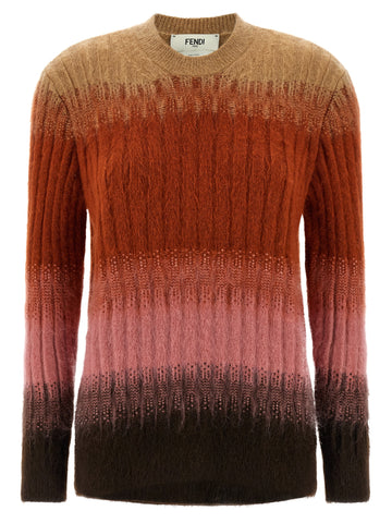 Multicolor Wool Cardigan
