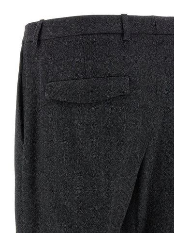 Gray Wool Dress Pants