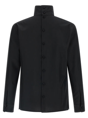 Black Polyester Blouse