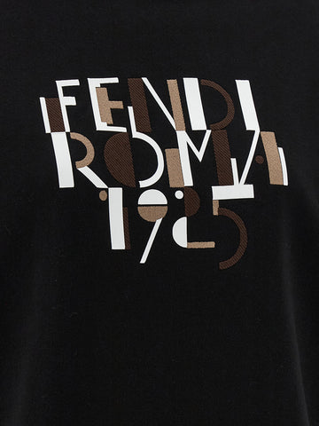 Black Cotton Sweatshirt