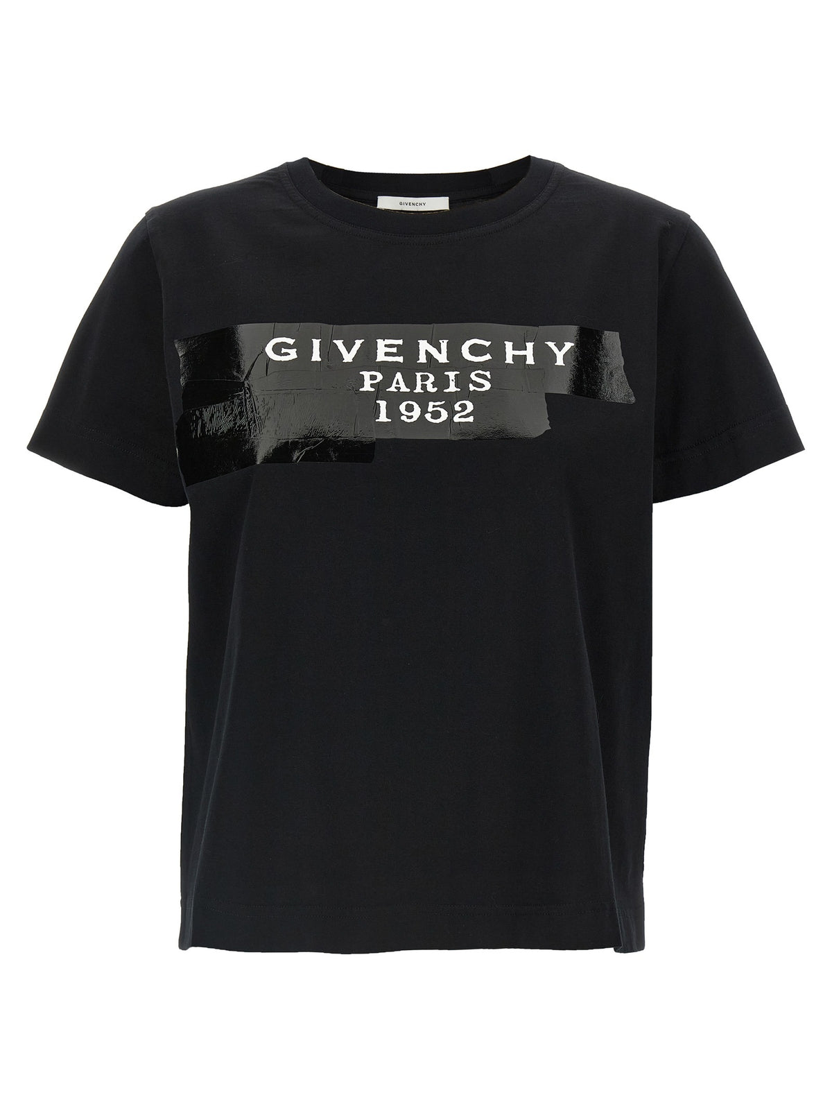 Black Cotton T-Shirt