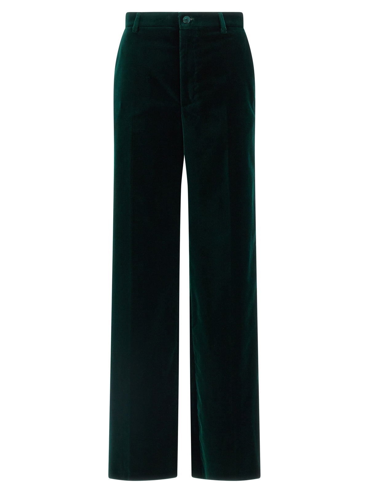 Bicolor Cotton Casual Pants