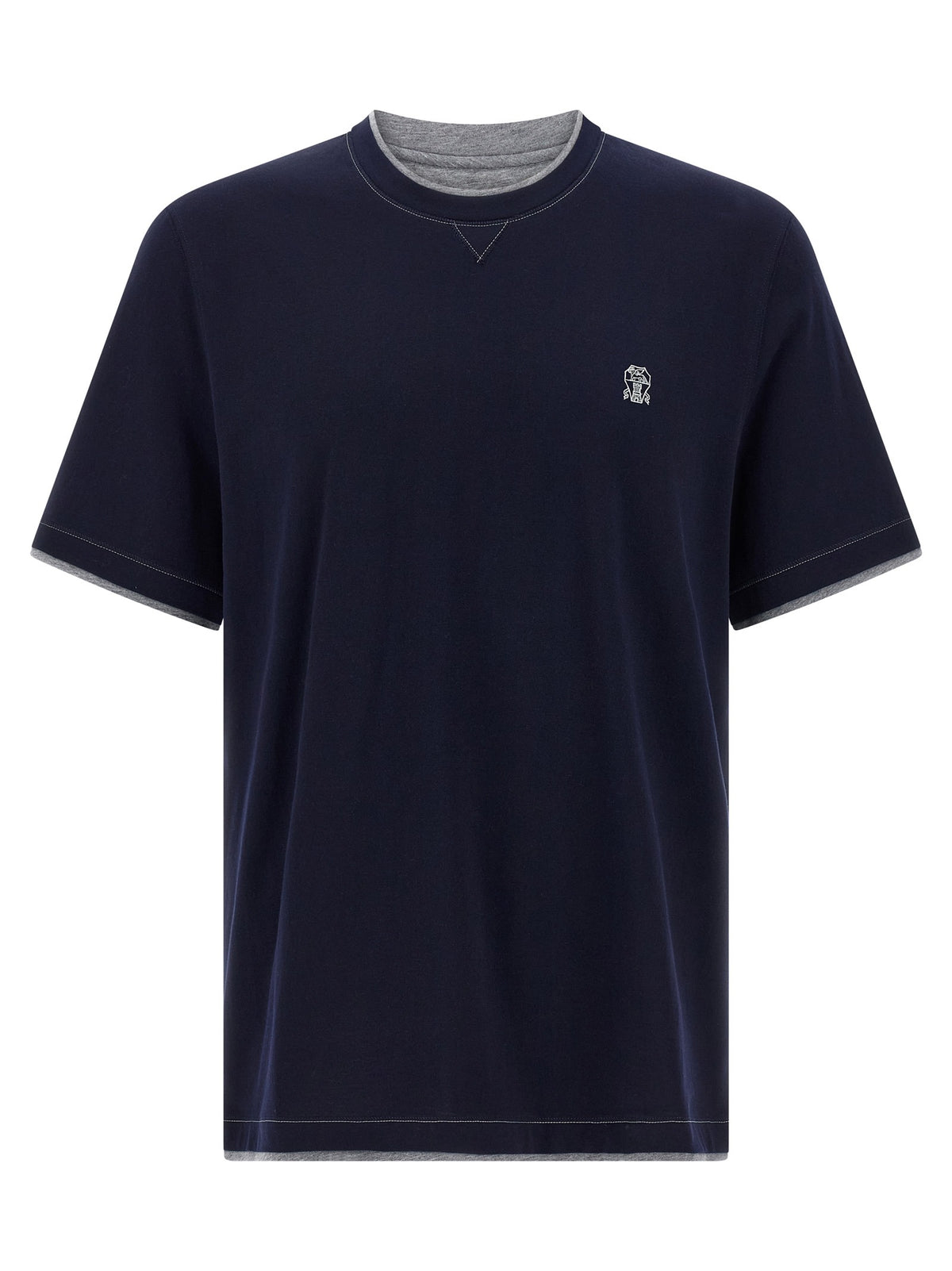Blue Cotton T-Shirt