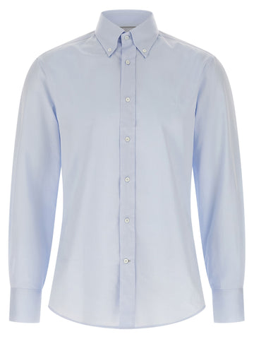 Blue Cotton Blouse