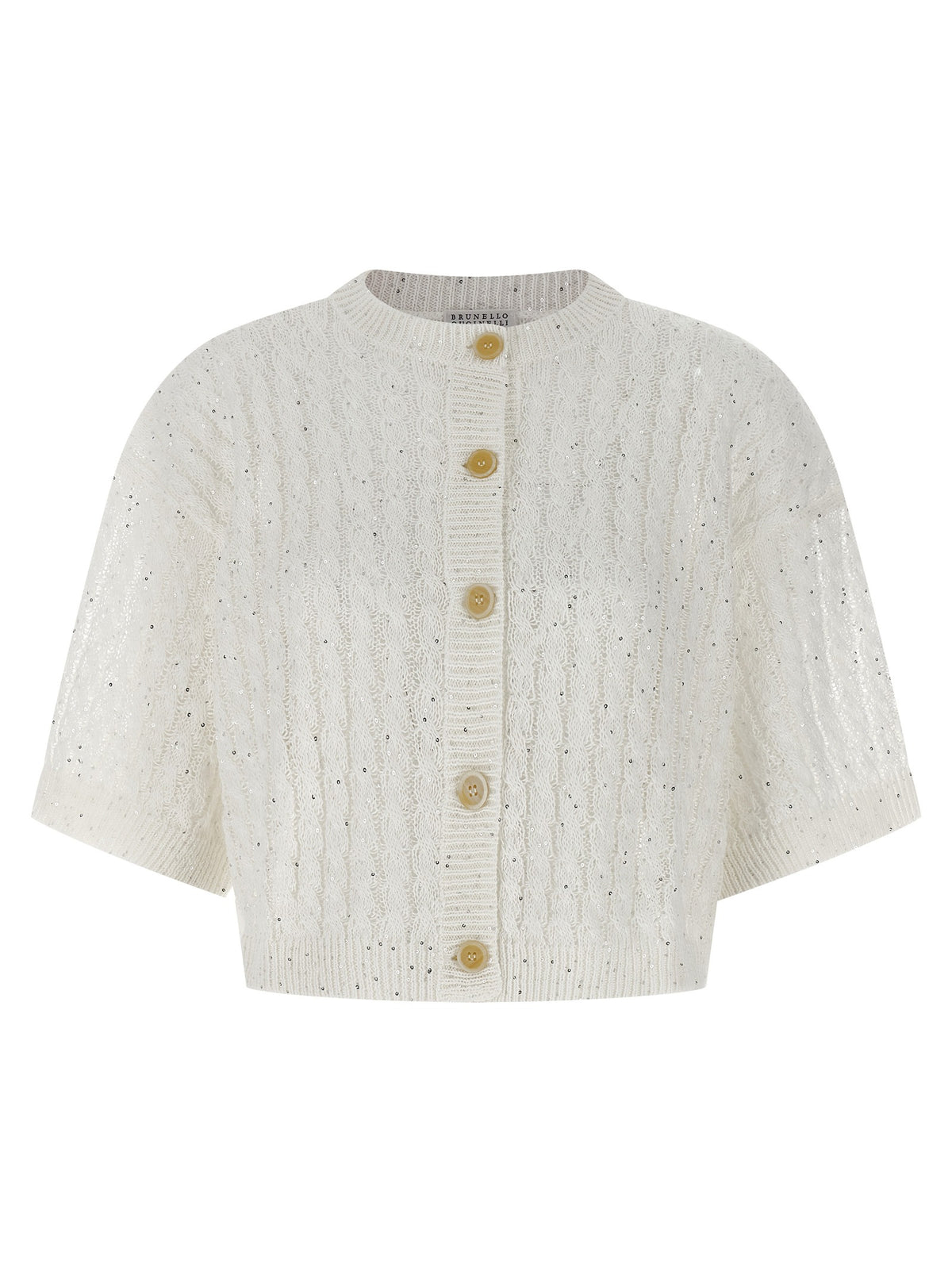 White Linen Cardigan