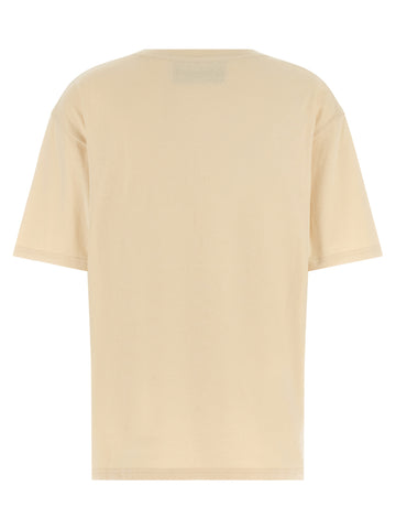 Beige Cotton T-Shirt