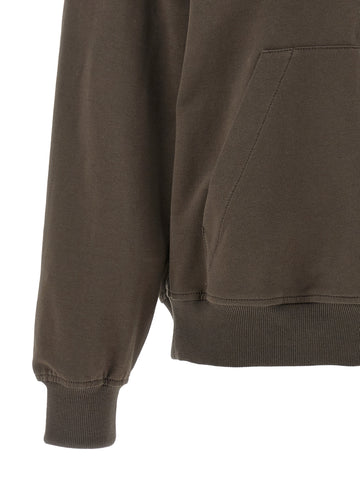 Brown Cotton Hoodie