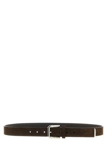 Brown Bull Skin Regular Belt
