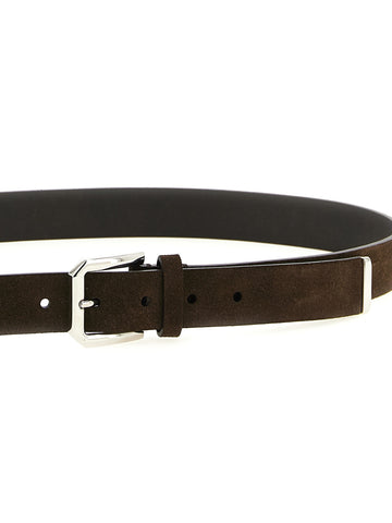 Brown Bull Skin Regular Belt
