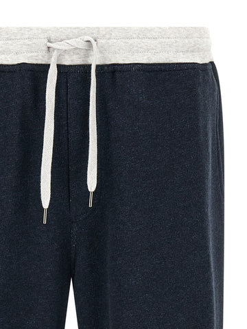 Blue Cotton Joggers (Workout Pants)