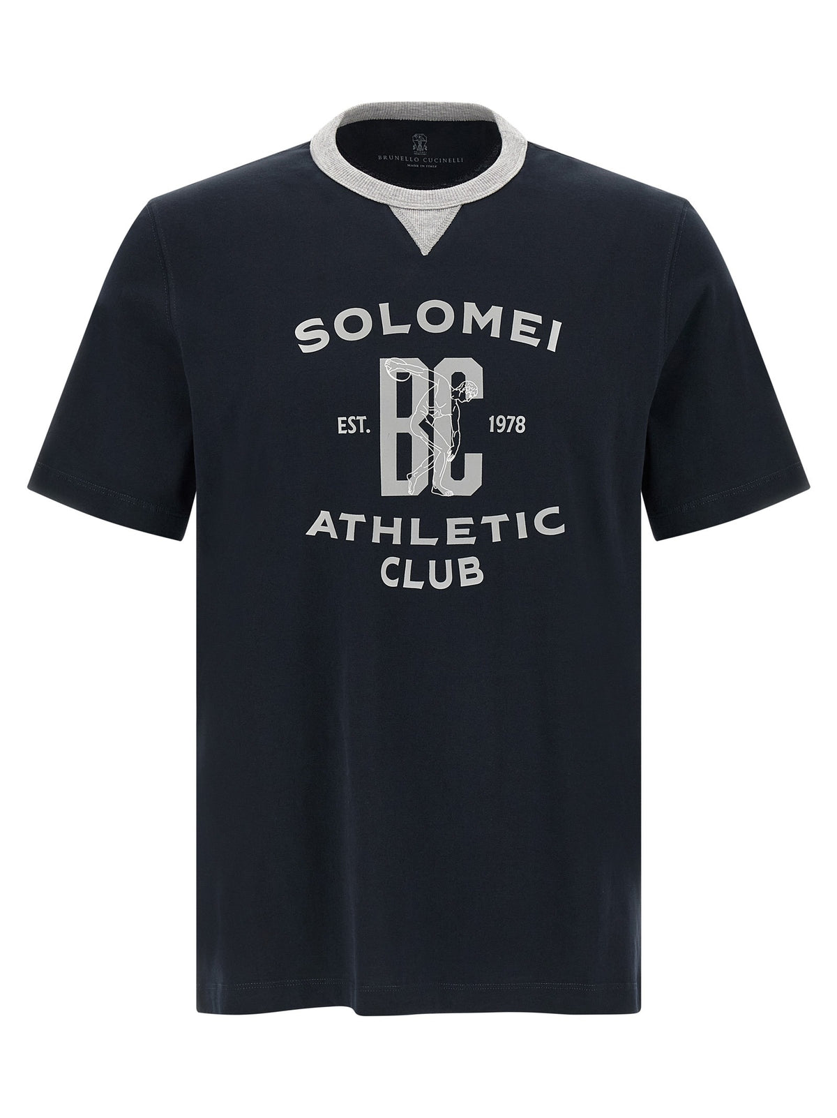 Blue Cotton T-Shirt
