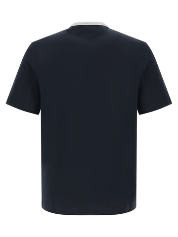 Blue Cotton T-Shirt
