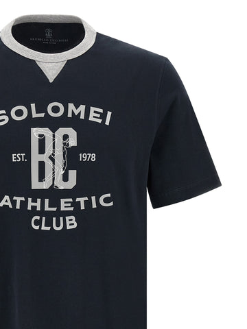Blue Cotton T-Shirt