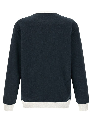 Blue Cotton Sweatshirt