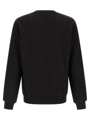 Black Cotton Sweatshirt