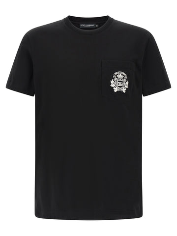 Black Cotton T-Shirt
