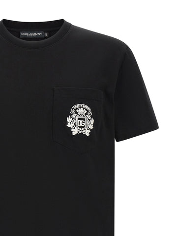 Black Cotton T-Shirt