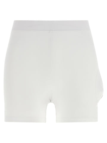 White Cotton Short Dress