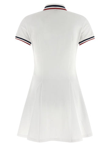 White Cotton Short Dress