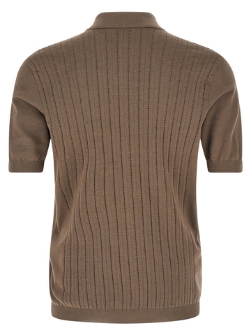 Brown Cotton Blouse