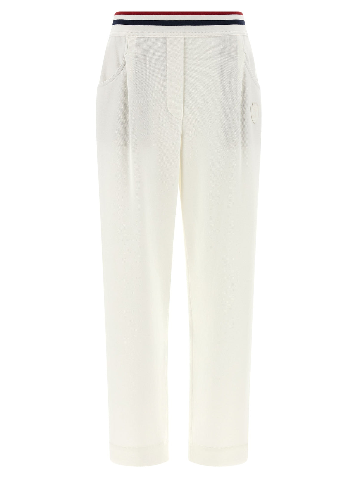 White Cotton Joggers (Workout Pants)