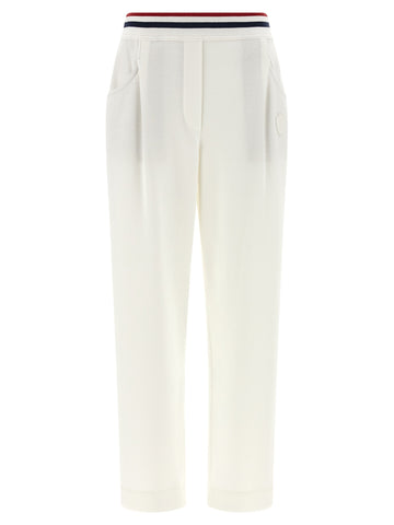White Cotton Joggers (Workout Pants)