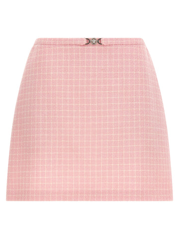 Multicolor Virgin Wool Long Skirt