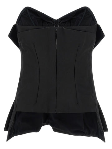 Black Polyester Tank Tops