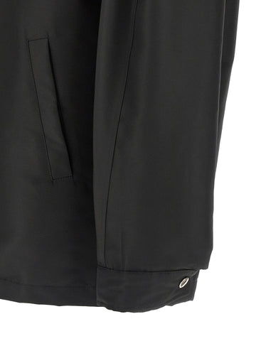 Black Polyester Jacket